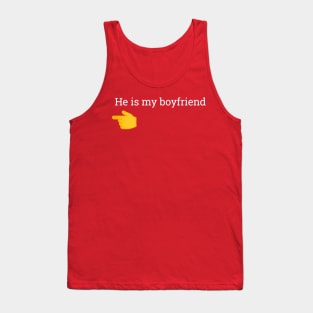 boyfriend couple Tank Top